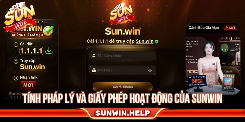Kiểm tra thông tin giấy phép trước khi đánh giá Sunwin có uy tín không